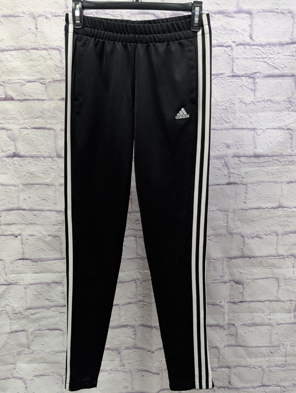 Adidas 3-stripe Training Pants w/ Zipper Ankles - Women's Size XS